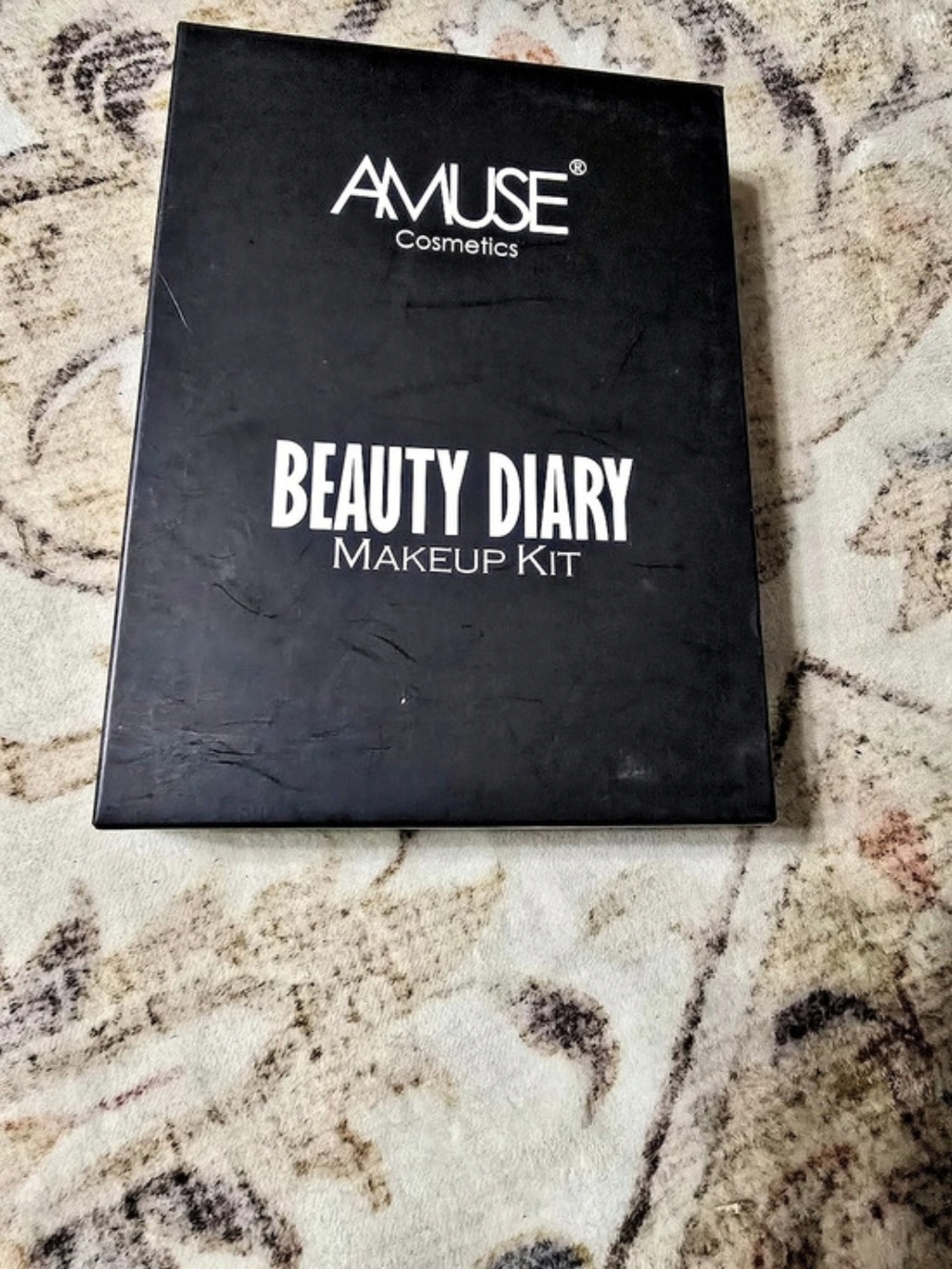AMUSE Cosmetics Beauty Diary Makeup Kit Eyeshadow in Black & Pink NWT